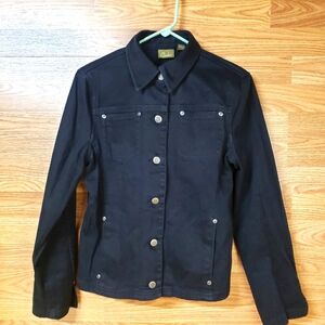 caslon Jean Black jacket